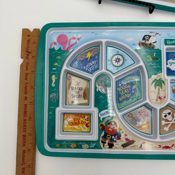 Fred's Dinner Winner Kids Meal Food Trays Pirate - Picture 13 of 13